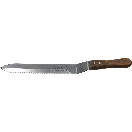 Нож для распечатки рамок с комбинированой заточкой CIVAN® (1 сторона серрейторная заточка)